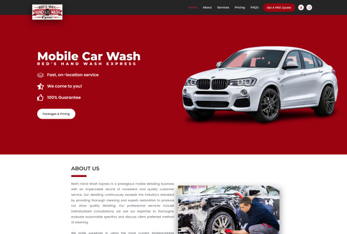 develop and design wordpress website